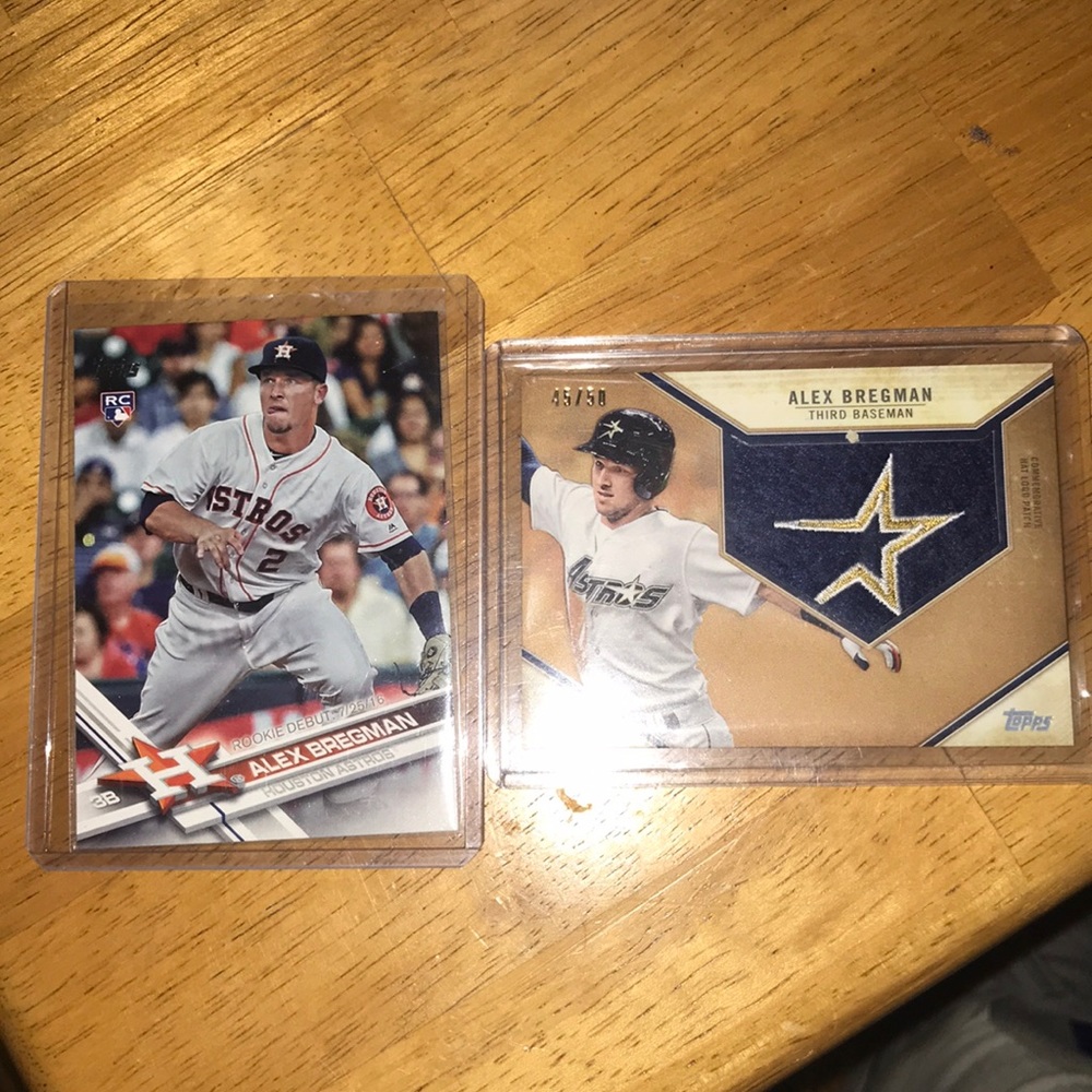Alex Bregmen 2019 Topps Baseball Card Only 50 Made